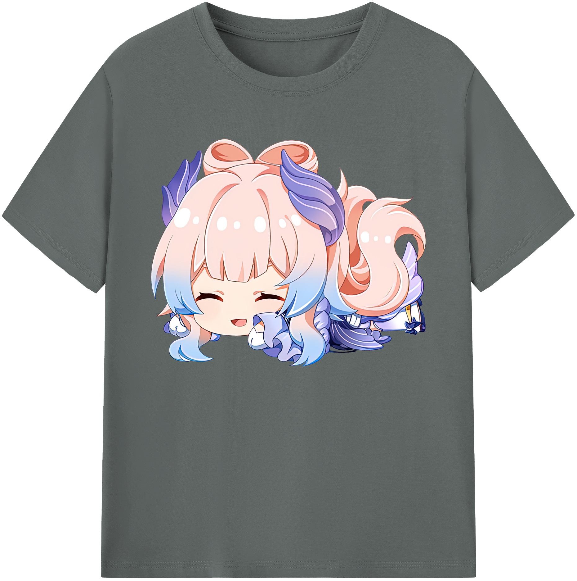 げんし神 珊瑚宮心海 サンゴノミヤ・ココミ genshin Sangonomiya Kokomi 綿100％ メンズ半袖Tシャツ｜肌触りやわらか＆通気性